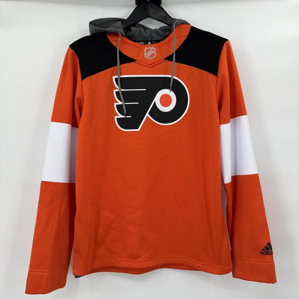 Adidas NHL Philadelphia Flyers‎ Hoodie Pullover Hockey Small Gostisbehere #53